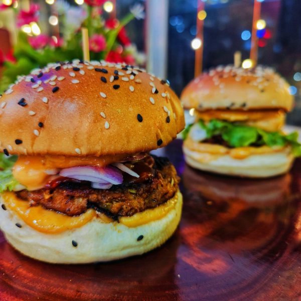 Burger poulet crispy